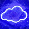 Neon LED Cloud: Blue