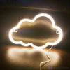 Neon LED Cloud: White