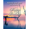 Nobody Greeting Card - Subtext Greeting Card