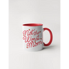 Not The Worst Mom Coffee Mug: White/Red / 11 oz