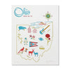 Ohio State Letterpress Print - Home
