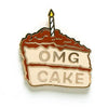 OMG Cake Enamel Pin - Enamel Pins