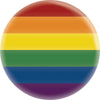 Pin-on Button - 1.5 Inch - Pride Rainbow
