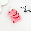 Pink Capybara Acetate Animal Hair Claw Clip: Pink
