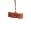 Pink Eraser Ornament - Christmas Ornament