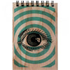 Pop Art Eye Wood Notepad - Notebook