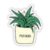 ’Pothead’ Plant Sticker