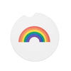 Rainbow Icon Car Coaster