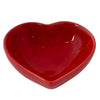 RED HEART CERAMIC TRINKET BOWL