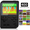 Retro Game 400 Built-in Games Portable Game For Gifts Kids: Black