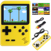 Retro Game 400 Built-in Games Portable Game For Gifts Kids: Yellow