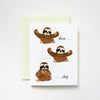 Sloth Slow Clap Congratulations Card - Cards