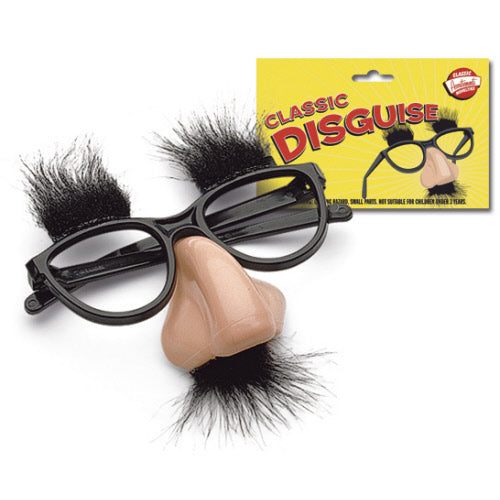 Deluxe Disguise Glasses - Dark Skin Tone - Archie McPhee & Co.