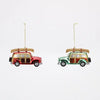 Station Wagon Ornament - Holiday