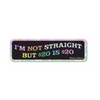 Sticker - Not Straight - Stickers