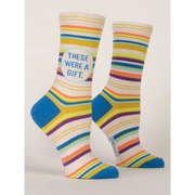 These Were A Gift Women’s Crew Socks - Socks