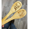 Wholesale | Snoop and Marth Engraved Wooden Spoon Set