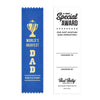 World’s Okayest Dad Participant - Funny Award Ribbon Gift