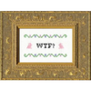 WTF? Cross Stitch Kit - Cross Stitch