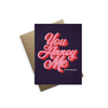 You Annoy Me Valentine’s Day Card