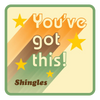 You’ve Got This! Sticker - 70s Patch Style Stickers