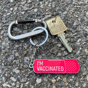 I'm Vaccinated Keychain