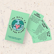 100 Ways To Save The Planet - Trivia Cards