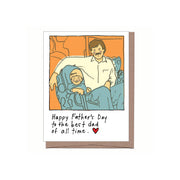 Best Dad of All Time Father's Day Greeting Card