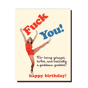 Fuck You Birthday Card