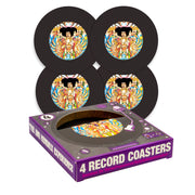 Jimi Hendrix Record Coasters